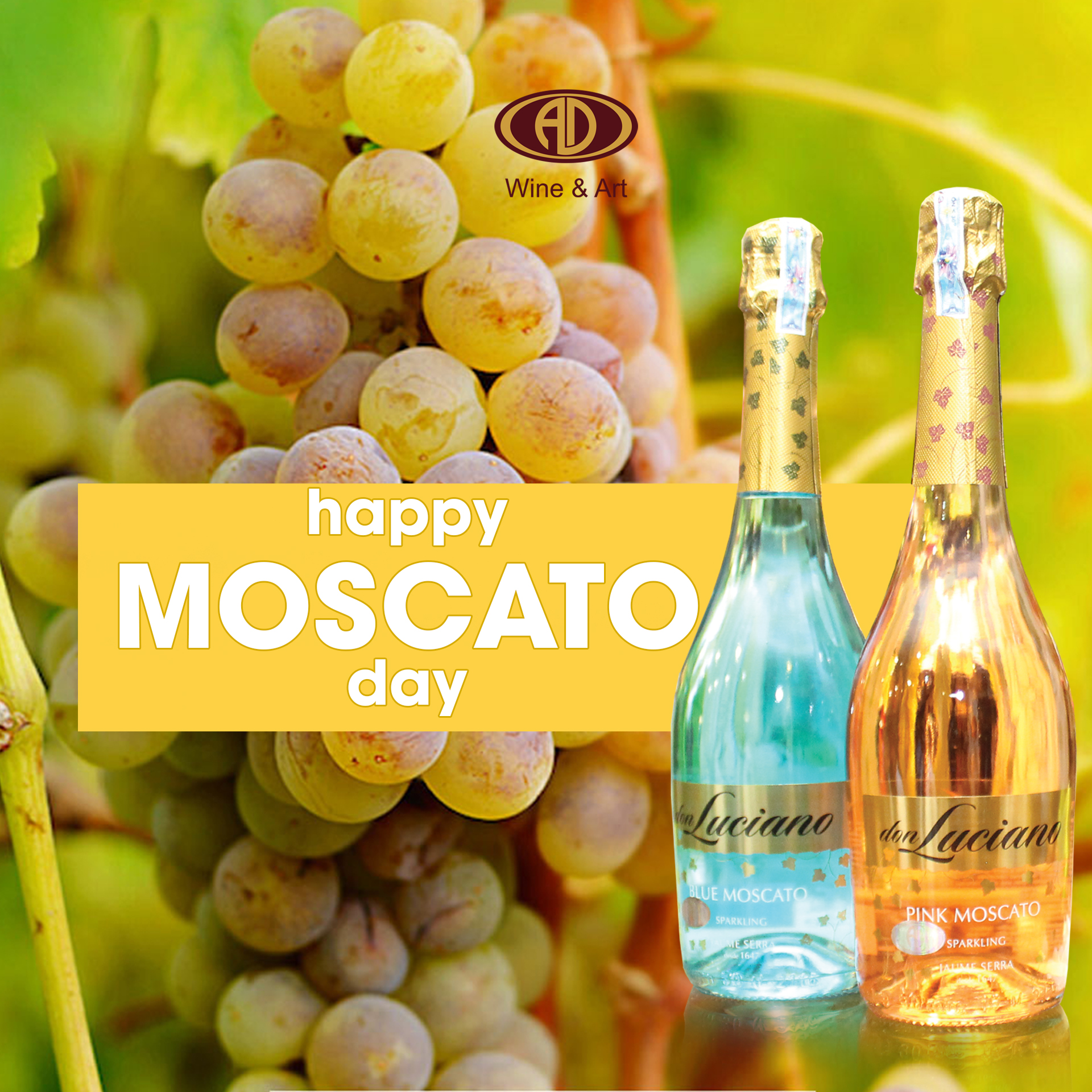 Chúc Mừng Ngày Quốc Tế Giống Nho Moscato!
